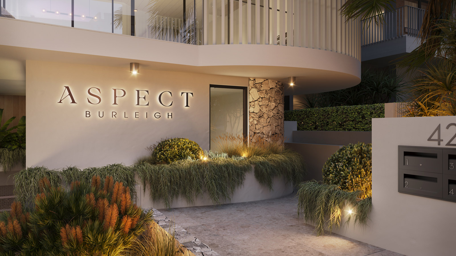 Aspect Burleigh entrance